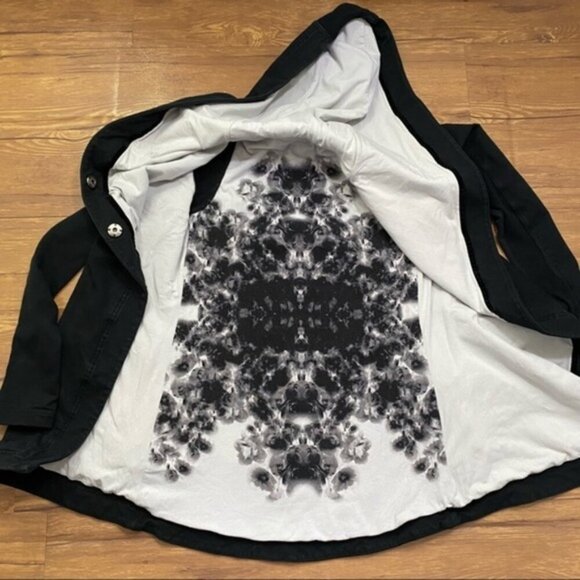 Lululemon Awareness Wrap Hoodie Black‎ Sweater Size 4 - Picture 3 of 10